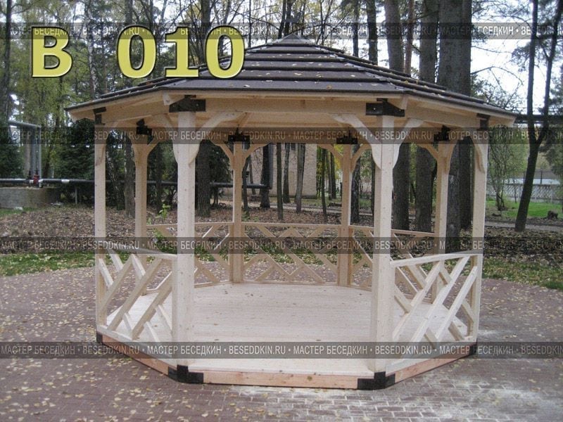 Беседка В-010 от компании «Династия»